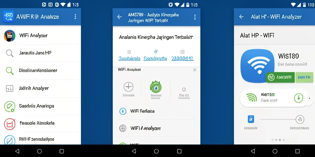 Antarmuka AMS789 yang menampilkan informasi WiFi secara jelas.