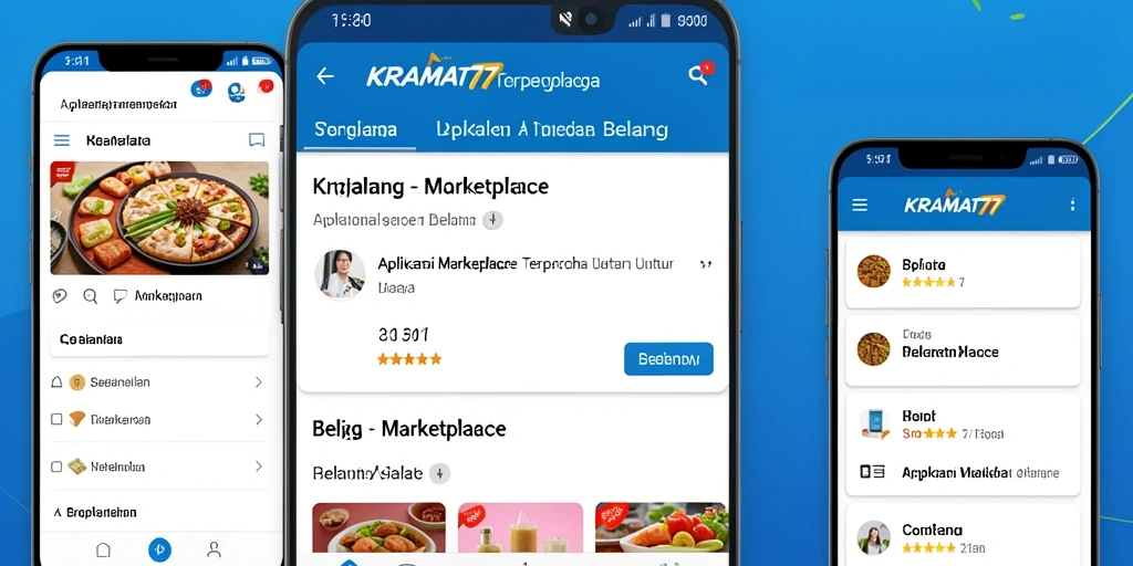 Tampilan antarmuka KRAMAT77 yang menarik untuk belanja online.