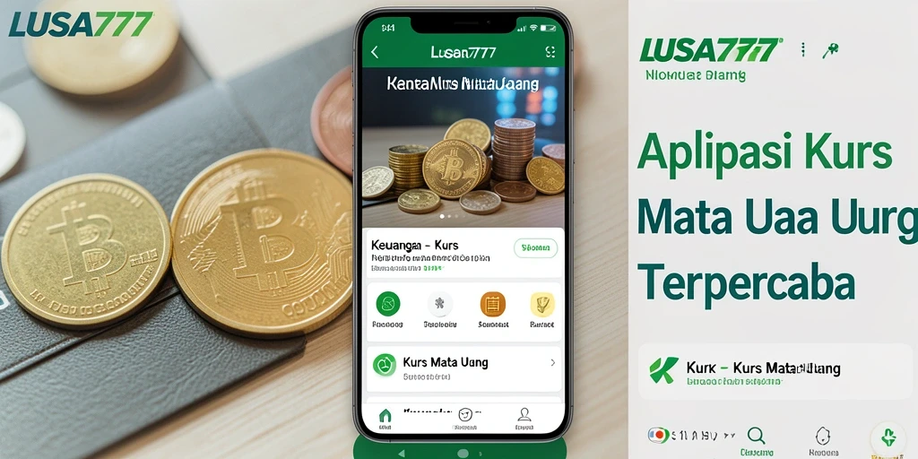 Tampilan antarmuka LUSA777 yang sederhana dan informatif.