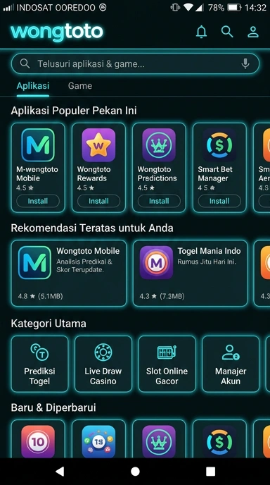 Katalog Aplikasi Populer - Wongtoto | Unduh dengan Mudah